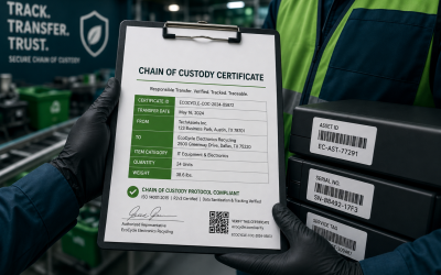 How Chain-of-Custody Protects Your Organisation During IT Asset Disposal